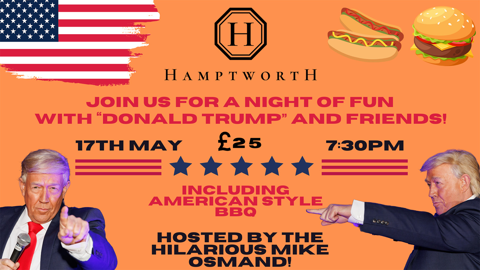 Hamptworth Comedy Night - May 2025